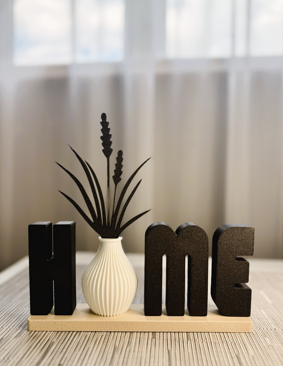 "HOME" dekoracija su vazele
