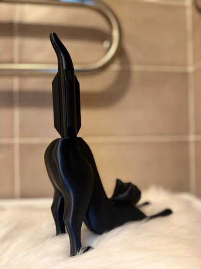 Stilingas katės tualetinio popieriaus laikiklis