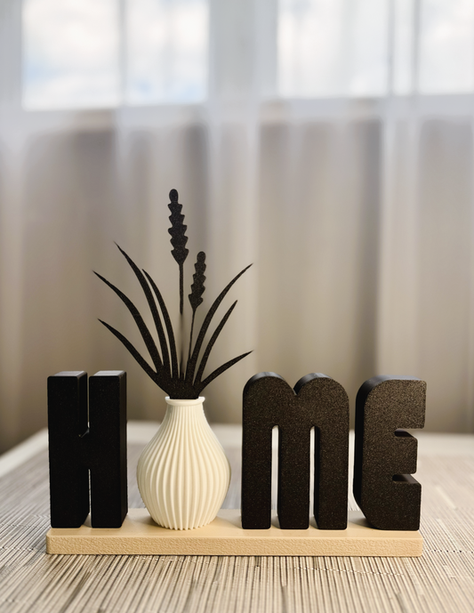 "HOME" dekoracija su vazele